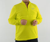 Mens Jack Wolfskin 1704141 Flashing Green Gecko Half Zip Warm Fleece Jumper